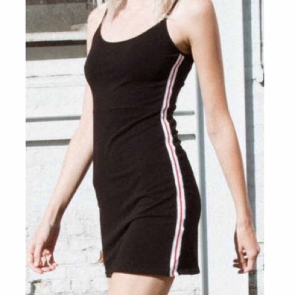 Brandy Melville bodycon black dress